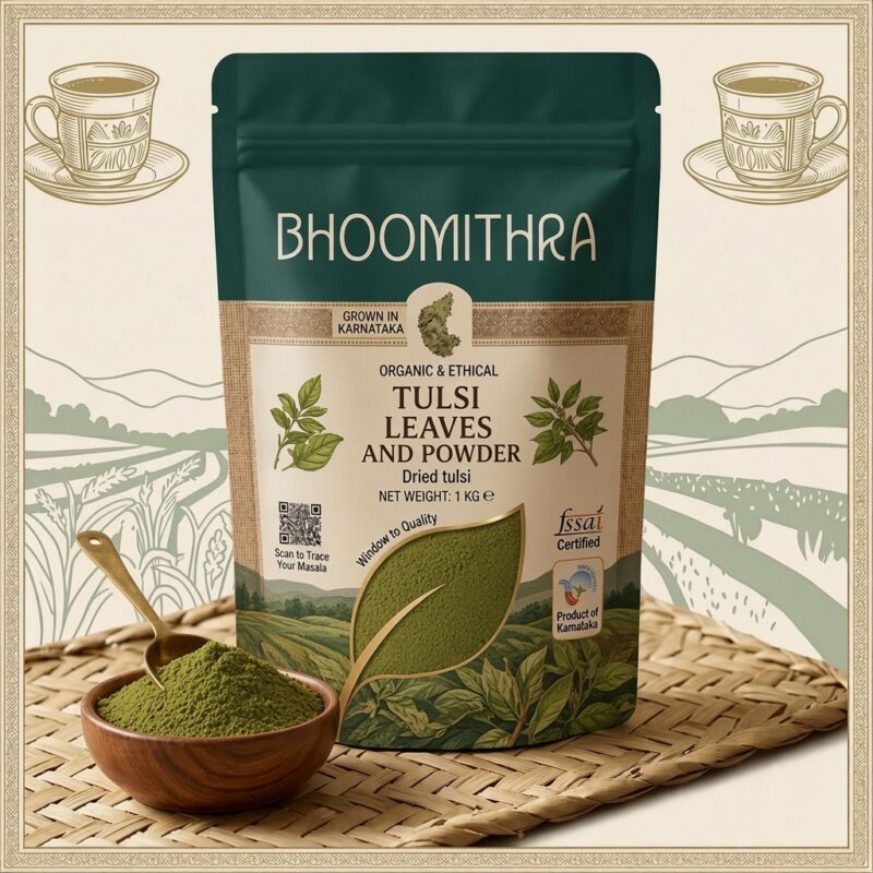 Tulsi Leaves and Powder